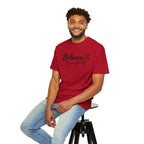 Believe in Yourself T-Shirt — Inspirational Graphic Tee with Hearts