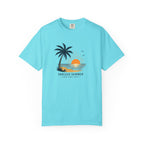Endless Summer Beach T-Shirt — Sunset Palm Island Graphic Tee