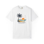 Endless Summer Beach T-Shirt — Sunset Palm Island Graphic Tee