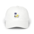 Dad Cap — 'Endless Summer' Palm Tree Beach Embroidered Hat