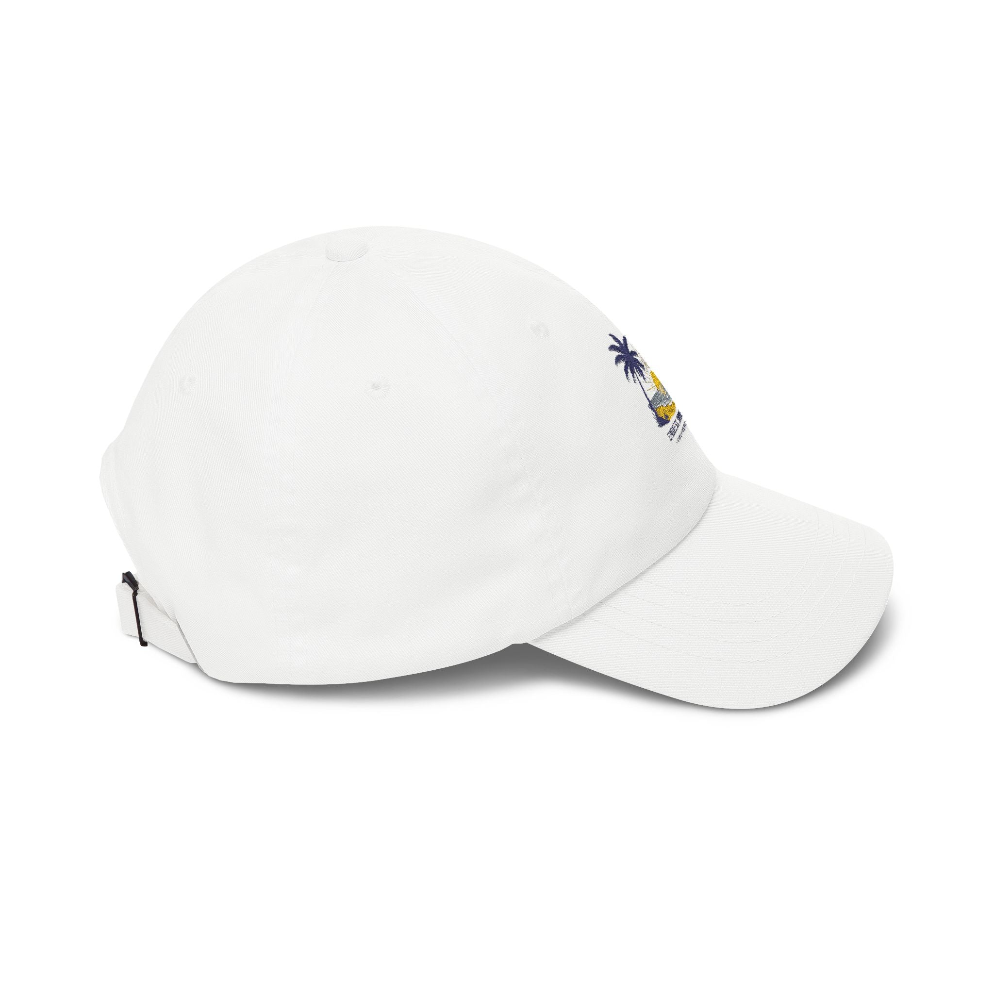 Dad Cap — 'Endless Summer' Palm Tree Beach Embroidered Hat