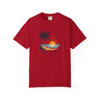 Endless Summer Beach T-Shirt — Sunset Palm Island Graphic Tee