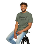 Believe in Yourself T-Shirt — Inspirational Graphic Tee with Hearts