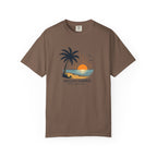 Endless Summer Beach T-Shirt — Sunset Palm Island Graphic Tee