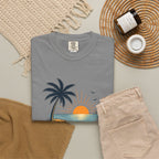 Endless Summer Beach T-Shirt — Sunset Palm Island Graphic Tee