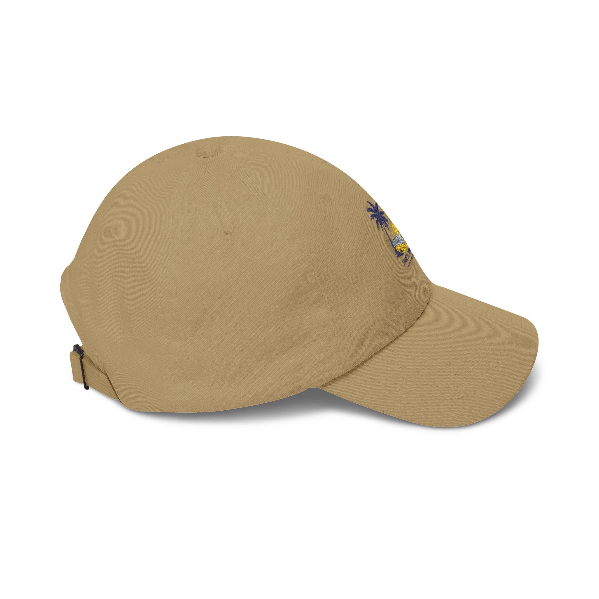 Dad Cap — 'Endless Summer' Palm Tree Beach Embroidered Hat