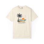 Endless Summer Beach T-Shirt — Sunset Palm Island Graphic Tee