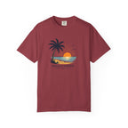 Endless Summer Beach T-Shirt — Sunset Palm Island Graphic Tee