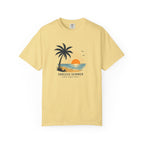 Endless Summer Beach T-Shirt — Sunset Palm Island Graphic Tee