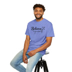 Believe in Yourself T-Shirt — Inspirational Graphic Tee with Hearts
