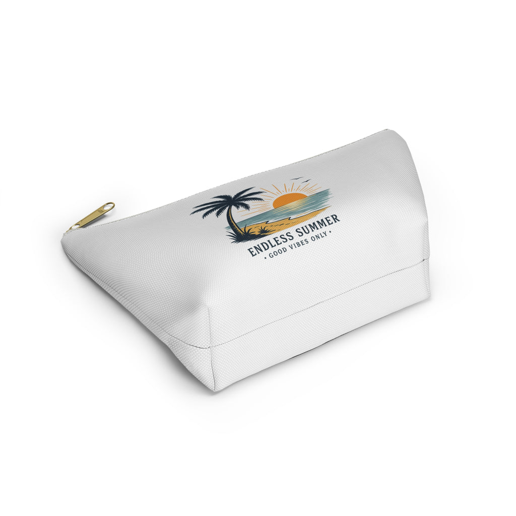 Accessory Pouch — Endless Summer Palm Tree Sunset Makeup Bag