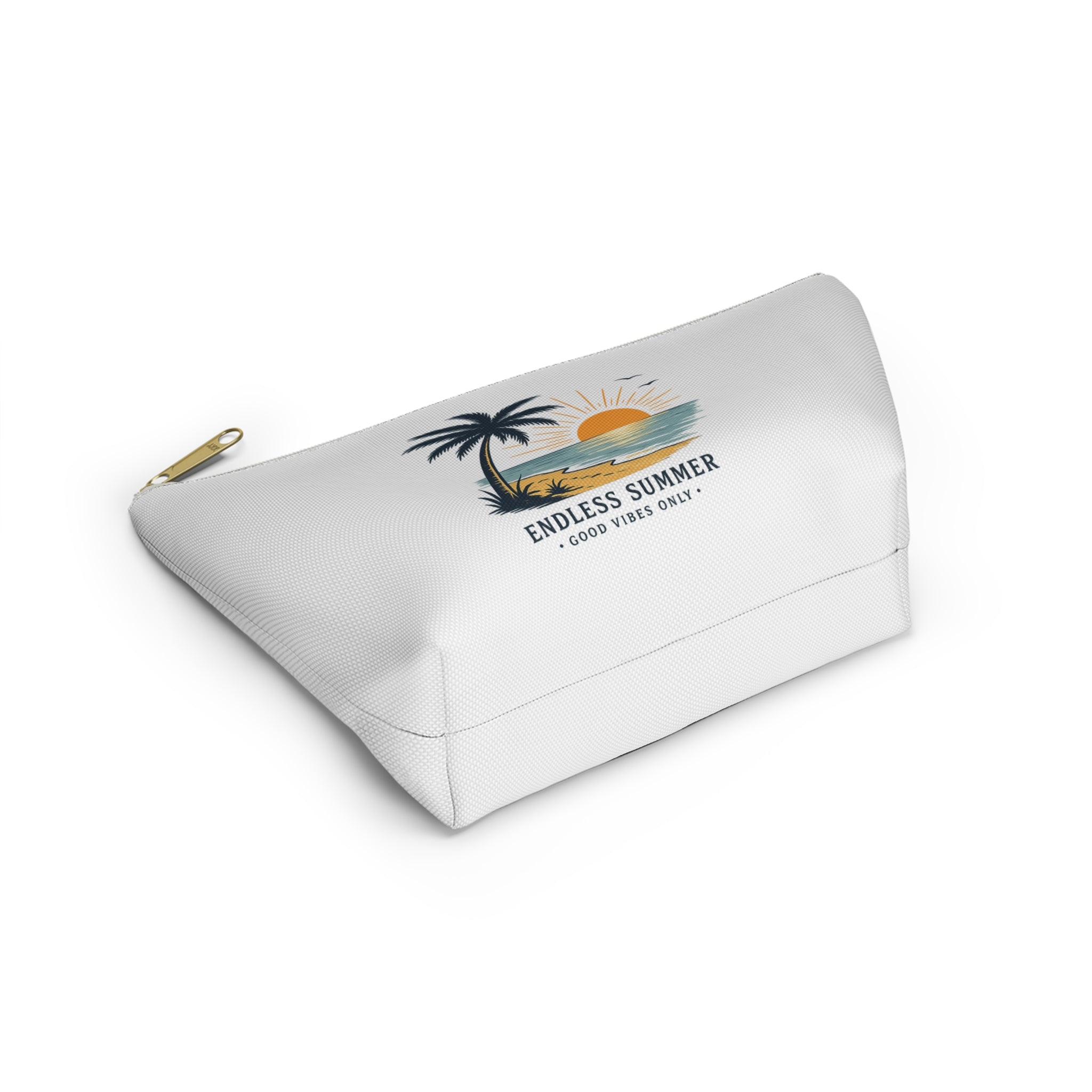 Accessory Pouch — Endless Summer Palm Tree Sunset Makeup Bag
